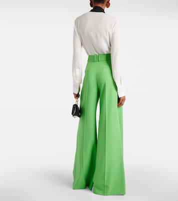 Weite High-Rise-Hose | Alexandre Vauthier