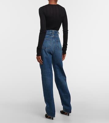 Jean slim Albi à taille haute | Khaite
