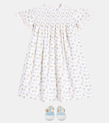Robe Vanya en coton mélangé à fleurs | C'era Una Volta