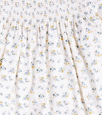 Robe Vanya en coton mélangé à fleurs | C'era Una Volta