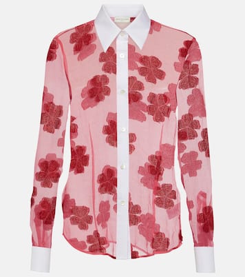 Camicia in jacquard di cotone | Dries Van Noten