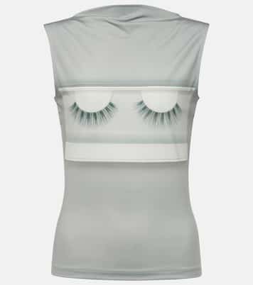 x Katerina Jebb – Top imprimé en jersey | Acne Studios