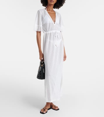 Phoebe fringed kaftan | Melissa Odabash