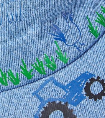 Cappello in denim con ricamo | Stella McCartney Kids