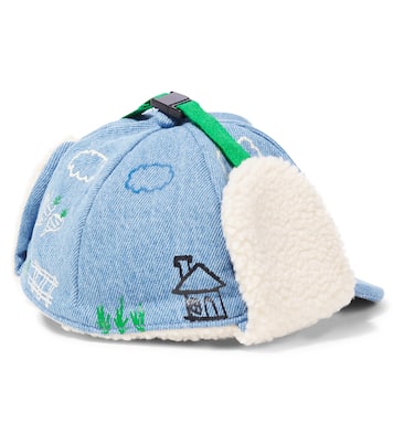 Cappello in denim con ricamo | Stella McCartney Kids