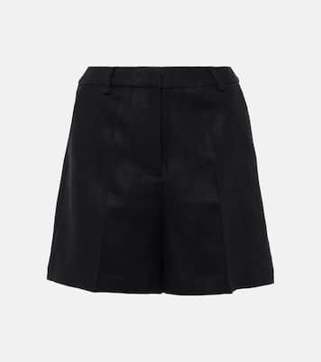 Shorts Antibes in lino a vita alta | Faithfull
