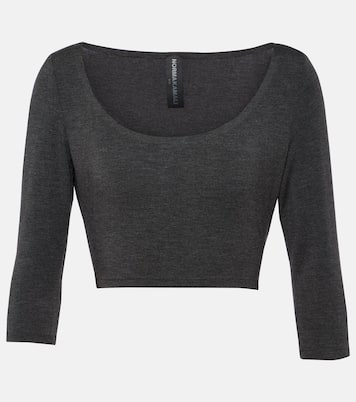 Jersey crop top | Norma Kamali