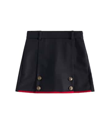 Jupe-short en laine | Dolce&Gabbana Kids
