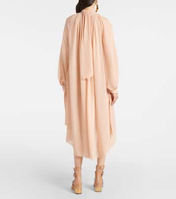 Robe midi en soie | Chloé