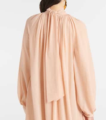 Robe midi en soie | Chloé