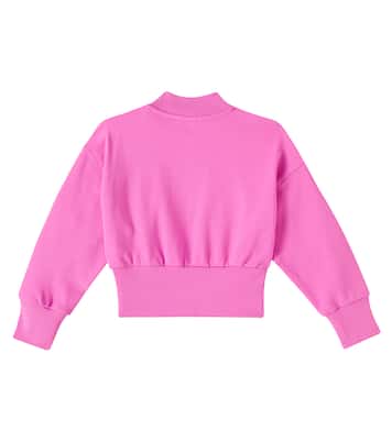 Sudadera de algodón con logo | Balmain Kids