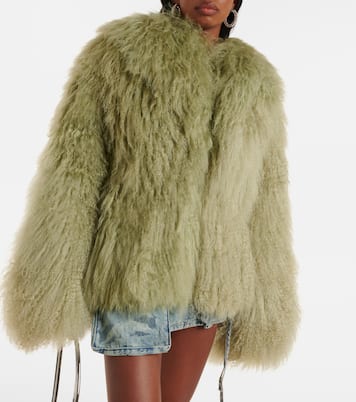 Faux fur jacket | The Attico