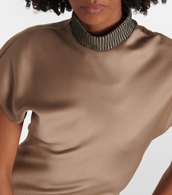 Verziertes Maxikleid | Brunello Cucinelli