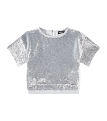 Top con paillettes | Monnalisa