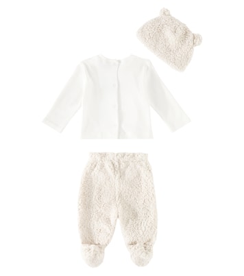 Bebé - set de top, pantalones y gorro | Monnalisa
