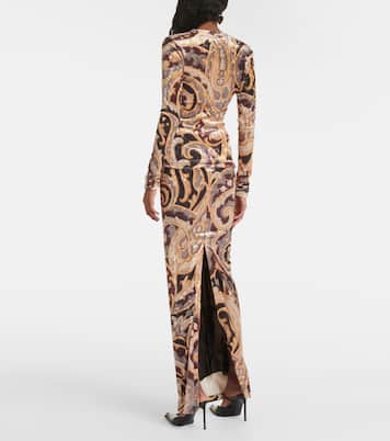 Bedrucktes Top aus Samt | Etro