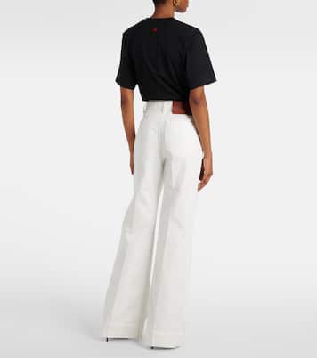 Jeans anchos Alina de tiro alto | Victoria Beckham