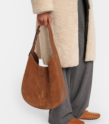 Borsa DBS Medium in suede | Tod's