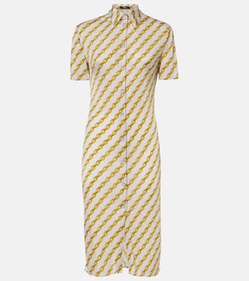 Hemdblusenkleid Versace Treasure aus Satin | Versace