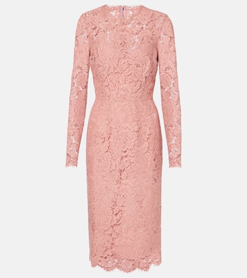 Lace midi dress | Dolce&Gabbana