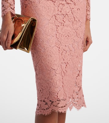 Lace midi dress | Dolce&Gabbana