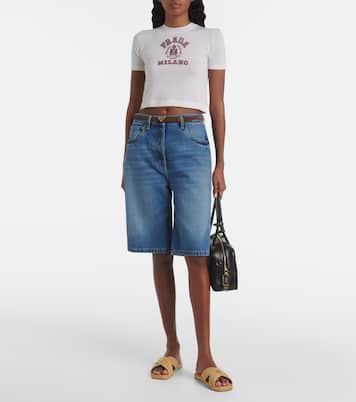 Raffia slides | Prada