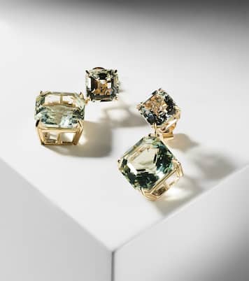 Orecchini in oro 14kt con ametiste | Mateo