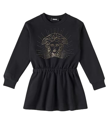 Pulloverkleid Medusa aus Baumwolle | Versace Kids