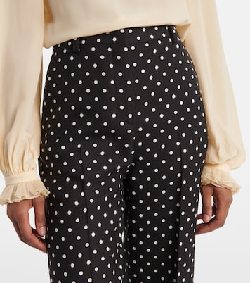 Pantaloni regular a pois | Valentino