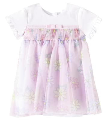 Baby - Abito in tulle con stampa | Monnalisa