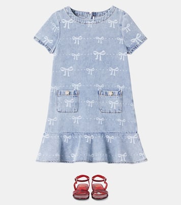Robe imprimée en jean | Self-Portrait Kids