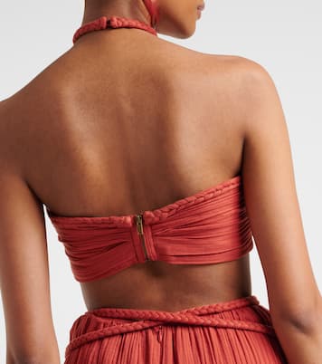 Abito lungo in cotone con cut-out | Isabel Marant