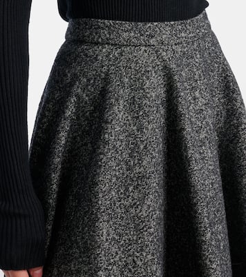 Gonna midi in misto lana | Dolce&Gabbana
