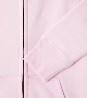 Sweat-shirt à capuche en coton mélangé  | Polo Ralph Lauren Kids