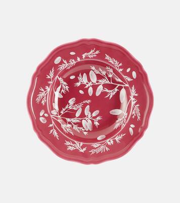 Plato hondo de porcelana floral por Ginori 1735 | Cabana