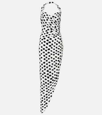Cayla polka-dot midi dress | Norma Kamali