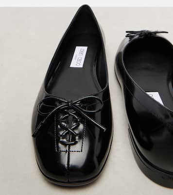 Bailarinas Scarlett de piel | Jimmy Choo