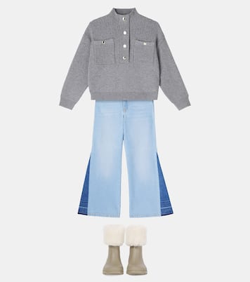 Pull en coton et laine mélangés | Chloé Kids