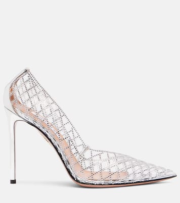Pumps Lumiere 105 mit Kristallen | Aquazzura