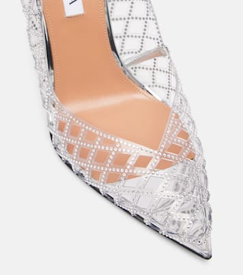 Pumps Lumiere 105 mit Kristallen | Aquazzura