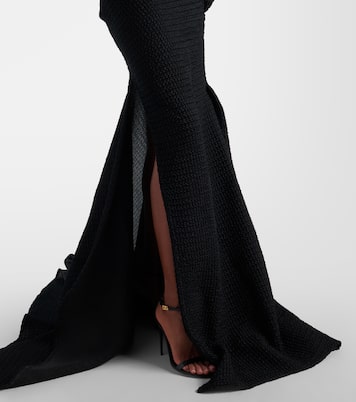 Lyra asymmetric draped gown | Maticevski