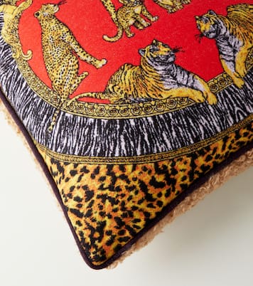 Kissen Wild Cats aus Wolle | Versace Home