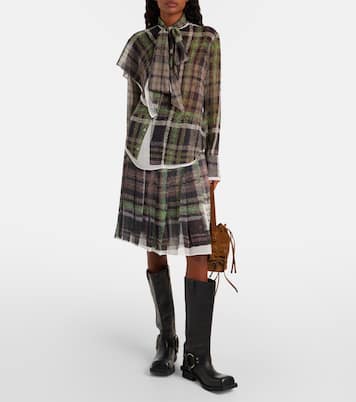 Gonna midi a quadri | Acne Studios