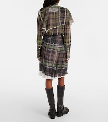 Gonna midi a quadri | Acne Studios