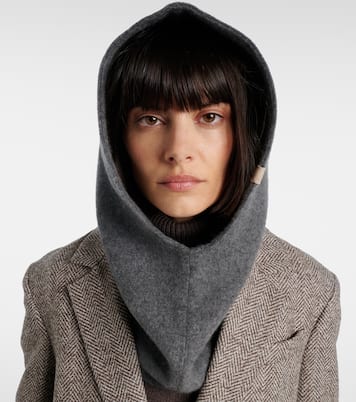 Wool and cashmere hood | Brunello Cucinelli