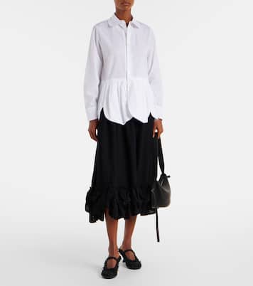 Hemd aus Baumwolle | Noir Kei Ninomiya