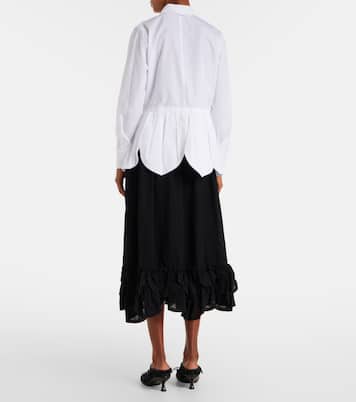 Hemd aus Baumwolle | Noir Kei Ninomiya