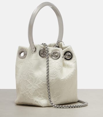 Bon Bon Micro lace bucket bag | Jimmy Choo
