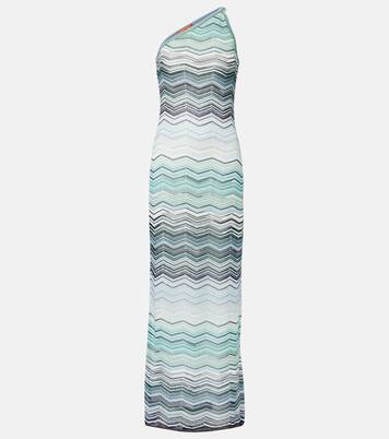 Maxikleid Zig Zag aus Lamé | Missoni