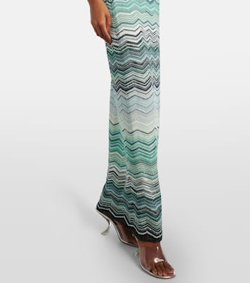 Maxikleid Zig Zag aus Lamé | Missoni